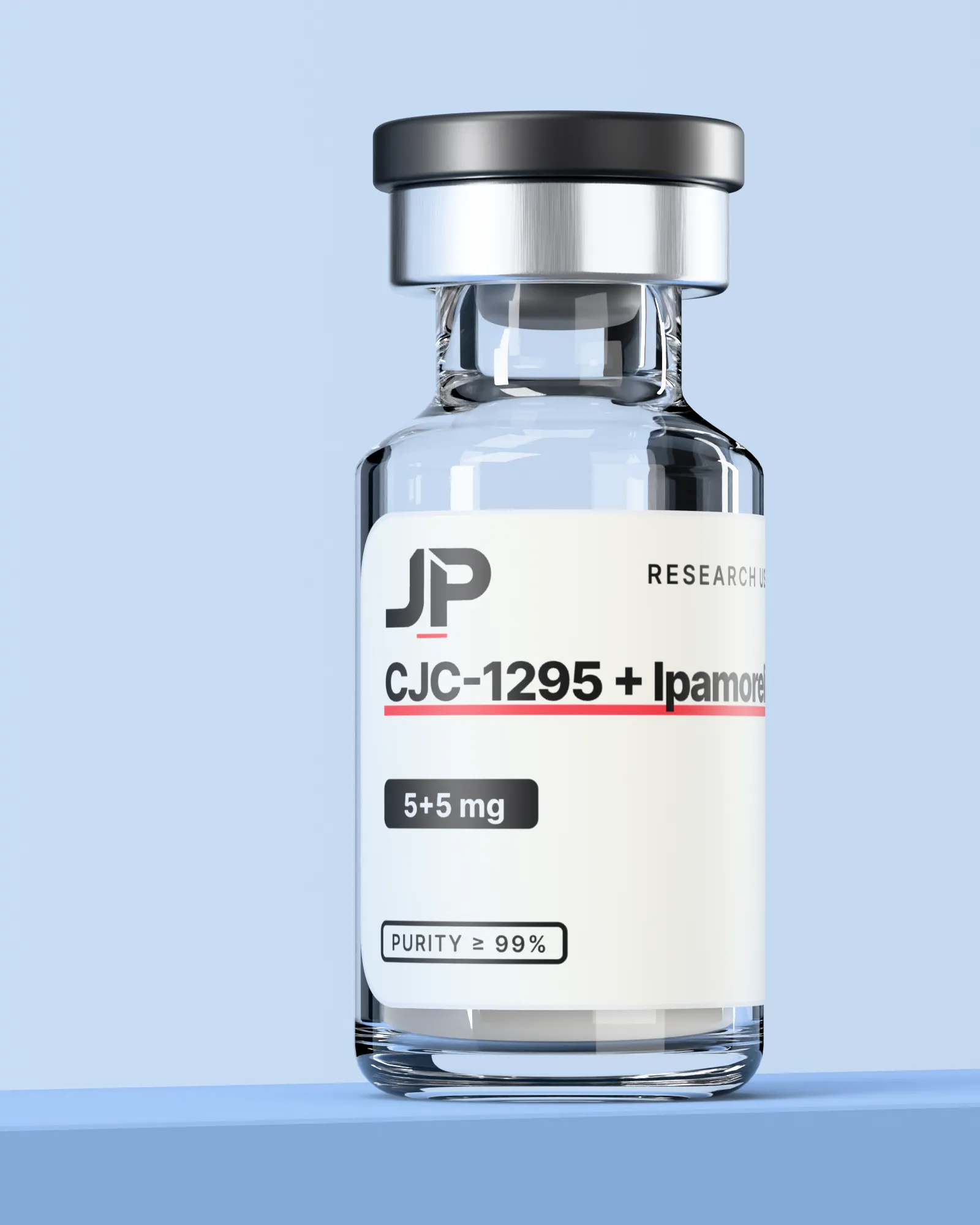 CJC-1295 + Ipamorelin 5+5 mg vial, JP Peptides