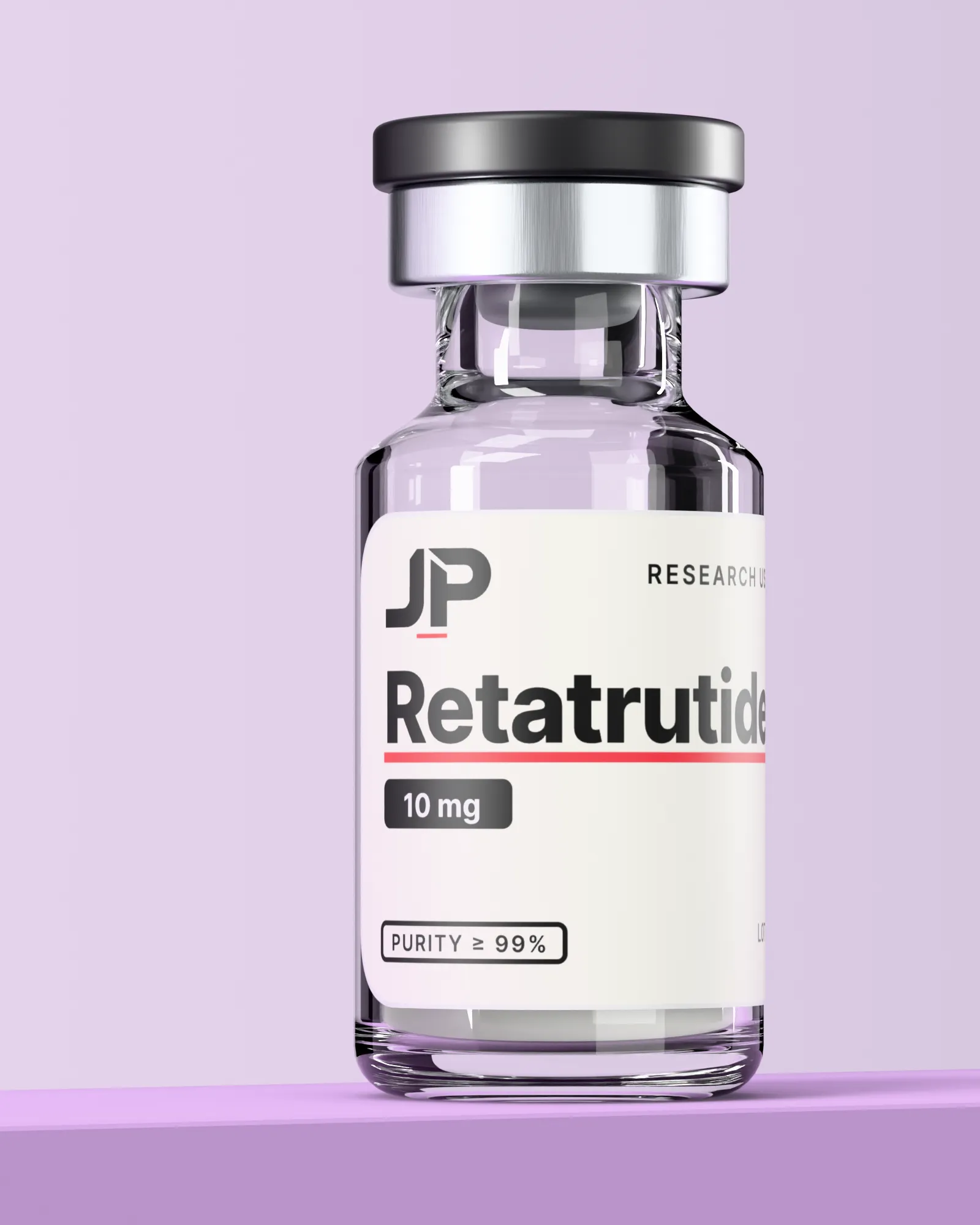 Retatrutide 10 mg vial, JP Peptides