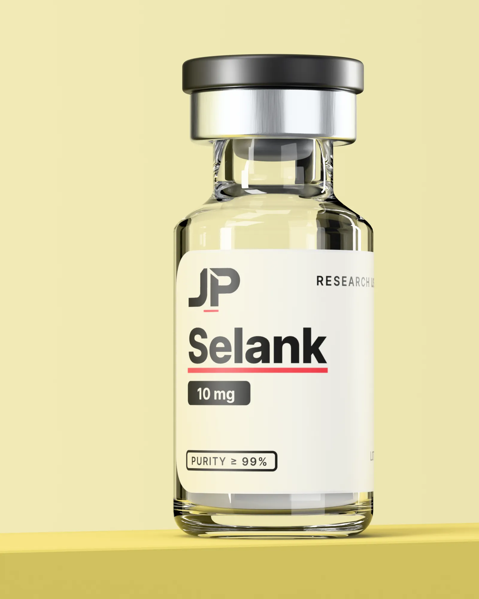 Selank 10 mg vial, JP Peptides